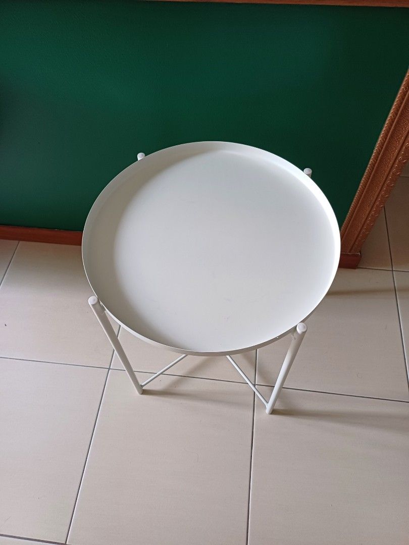 Ikea round table, Furniture & Home Living, Furniture, Tables & Sets on