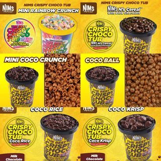 FOODIEMART NIMS Crispy Choco Tub 1x300g - Coco Ball/ Coco Crunch Mini/ Coco  Krisp/ Coco Rice (Coklat