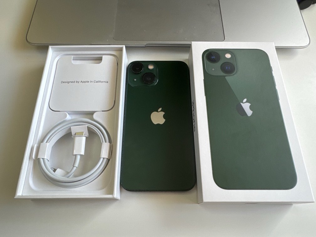 iPhone 13 mini 綠色128GB, 手提電話, 手機, iPhone, iPhone 13 系列