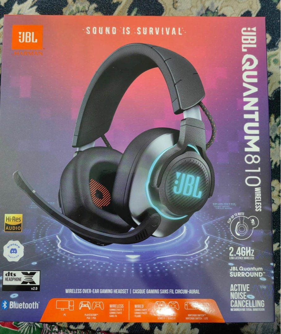 JBL QUANTUM 810 wireless, Audio, Headphones & Headsets on Carousell