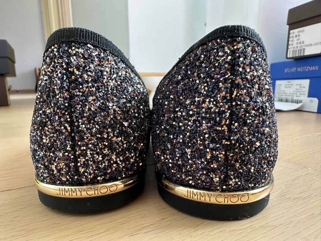 Jimmy Choo Jennie Ballet Flats Size34 Carousell