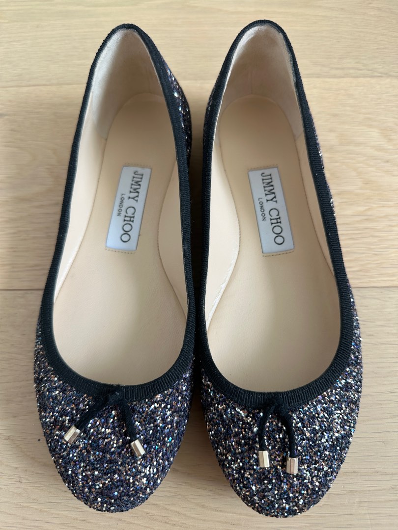 Jimmy choo jennie flat cheap