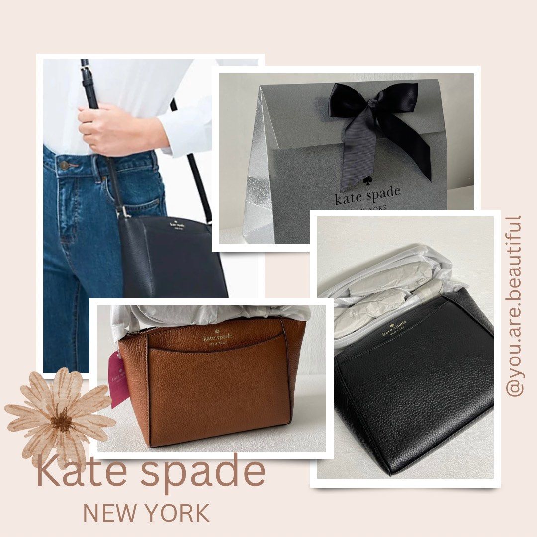 Kate Spade Staci Crossbody Black, Luxury, Bags & Wallets on Carousell
