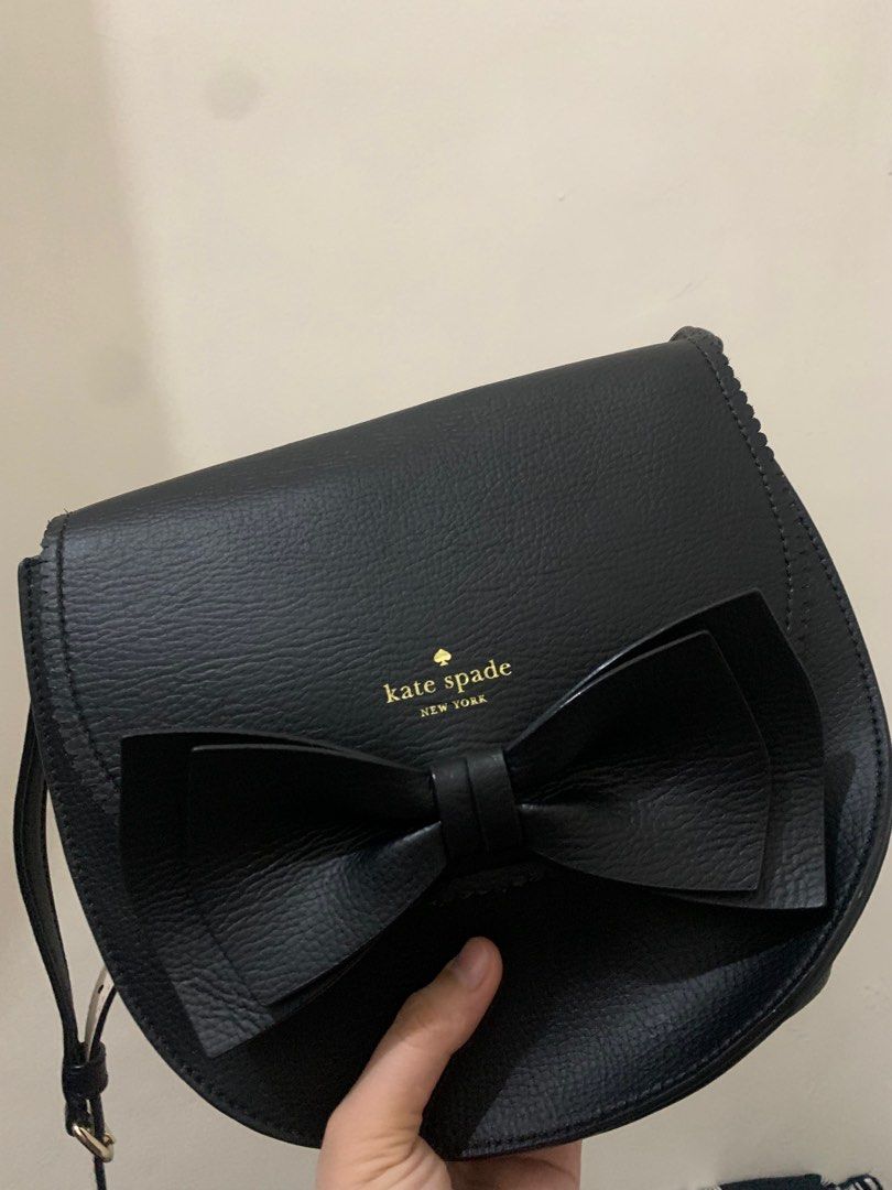 Kate Spade New York Black Vanderbilt Place Tegan Leather Crossbody Bag, Best Price and Reviews