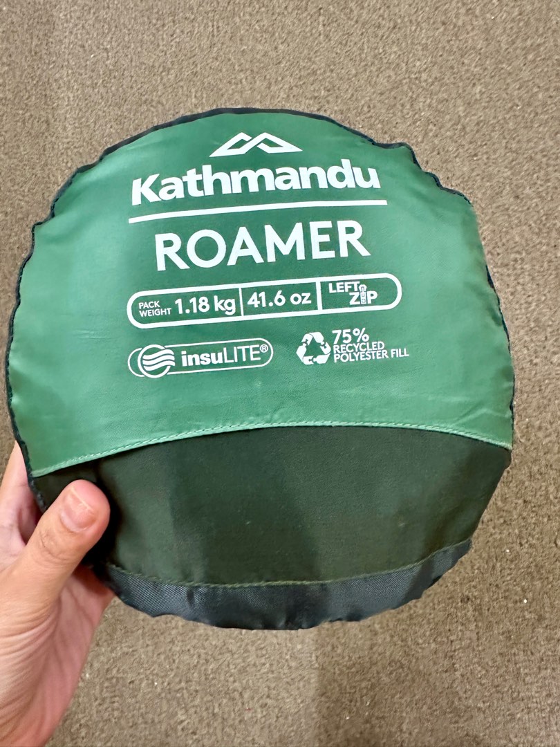 KATHMANDU ROAMER SLEEPING BAG, Sports Equipment, Hiking & Camping on