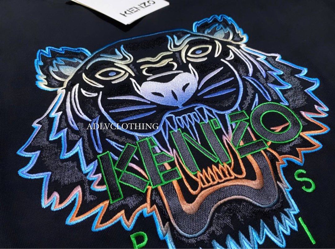 Kenzo KENZO Embroidered Gradient logo tee