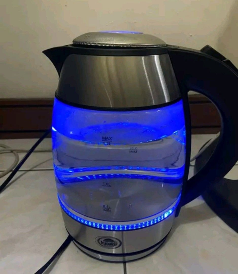 Kyowa Glass Electric Kettle, TV & Home Appliances, Kitchen Appliances