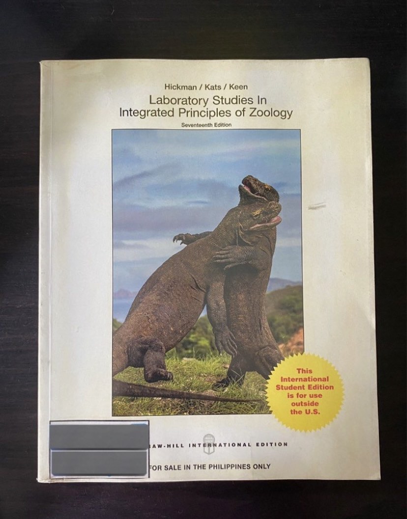 Laboratory Studies in Integrated Principles of Zoology 17th Edition, Hobbies & Toys, Books