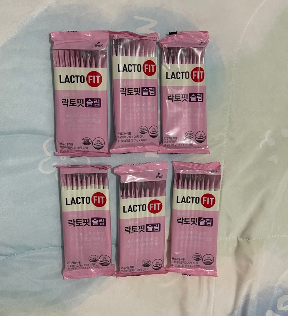 Lacto Fit Slim (6 packet), Health & Nutrition, Health Supplements ...