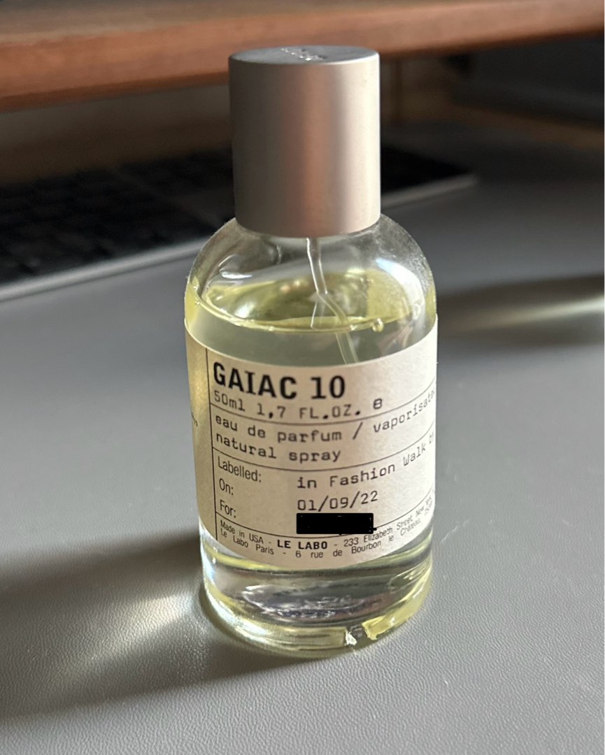 Le Labo Gaiac 10 50ml, 美容＆個人護理, 健康及美容- 香水＆香