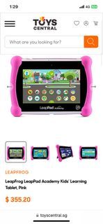 Leadpad Academy Leapfrog Kids Learning Tablet