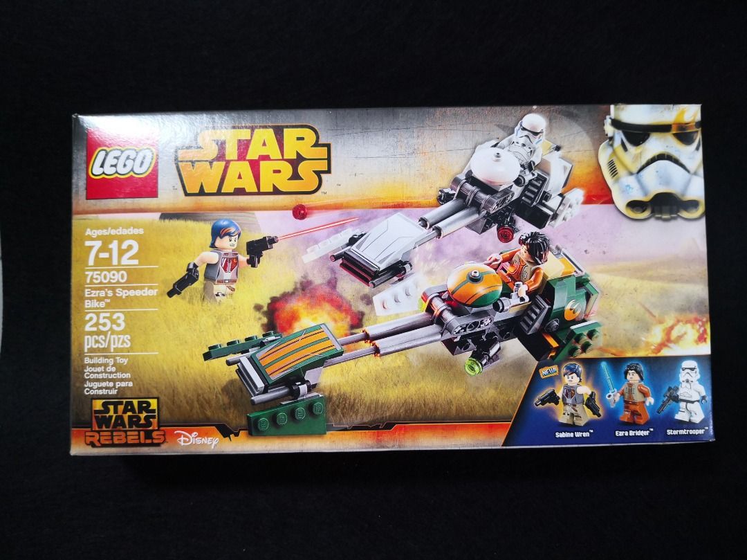 Lego star wars ezra's speeder bike 2025