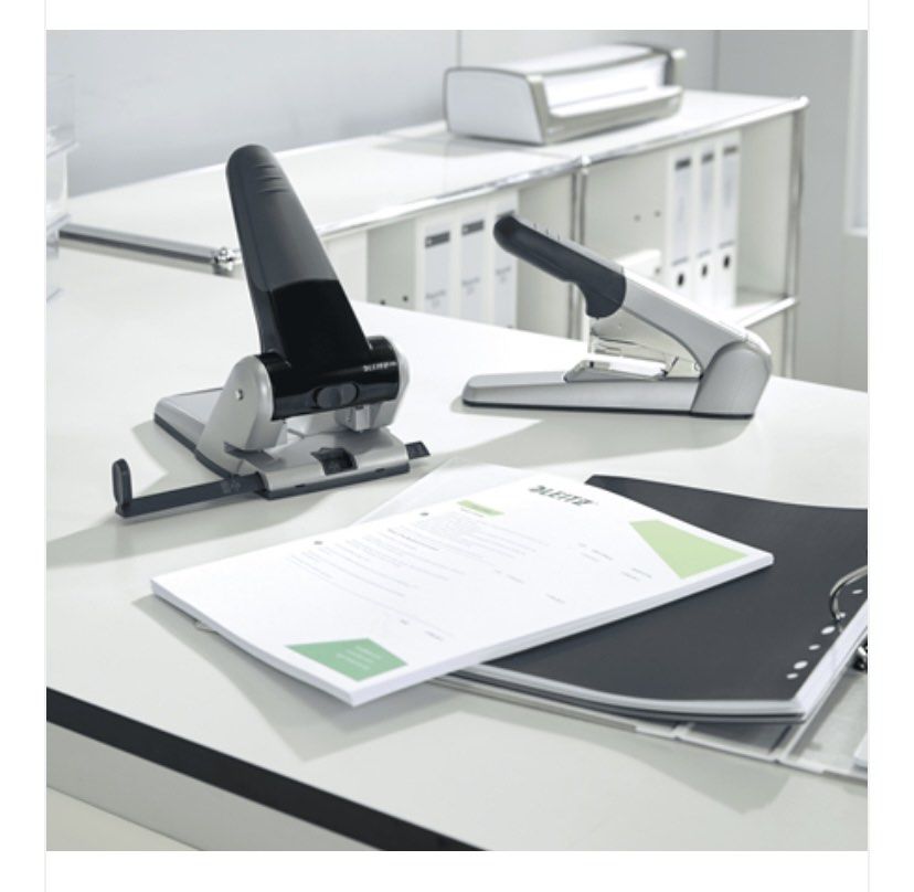 Leitz 5180 Heavy Duty 2Hole Punch Puncher 65 Sheets, Hobbies & Toys, Stationery & Craft, Other