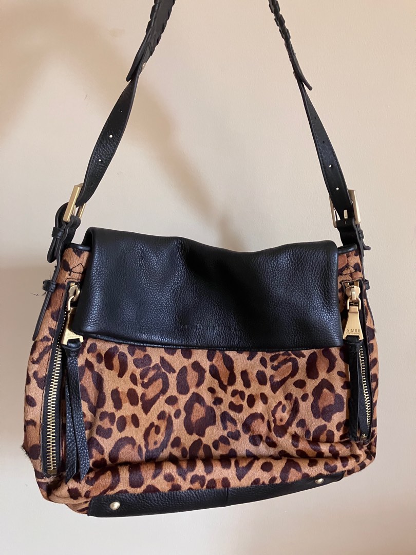 Leopard print shoulder bag, Women's Fashion, Bags & Wallets, Shoulder ...