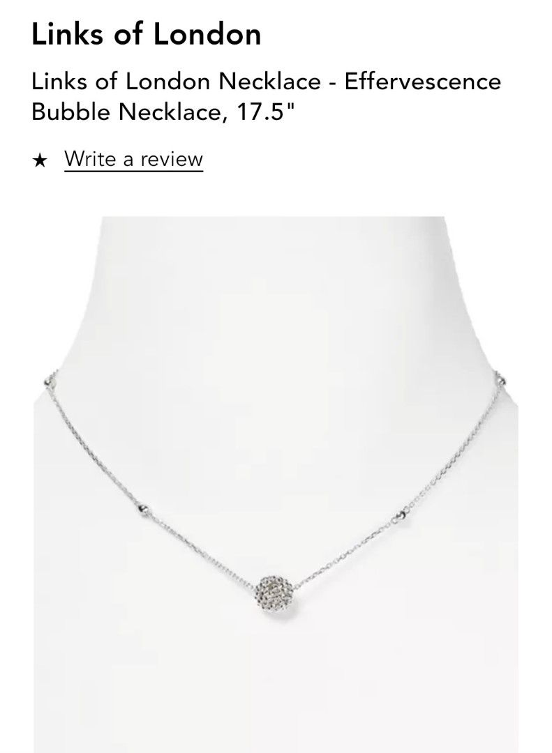 Links of london beaded necklace sales