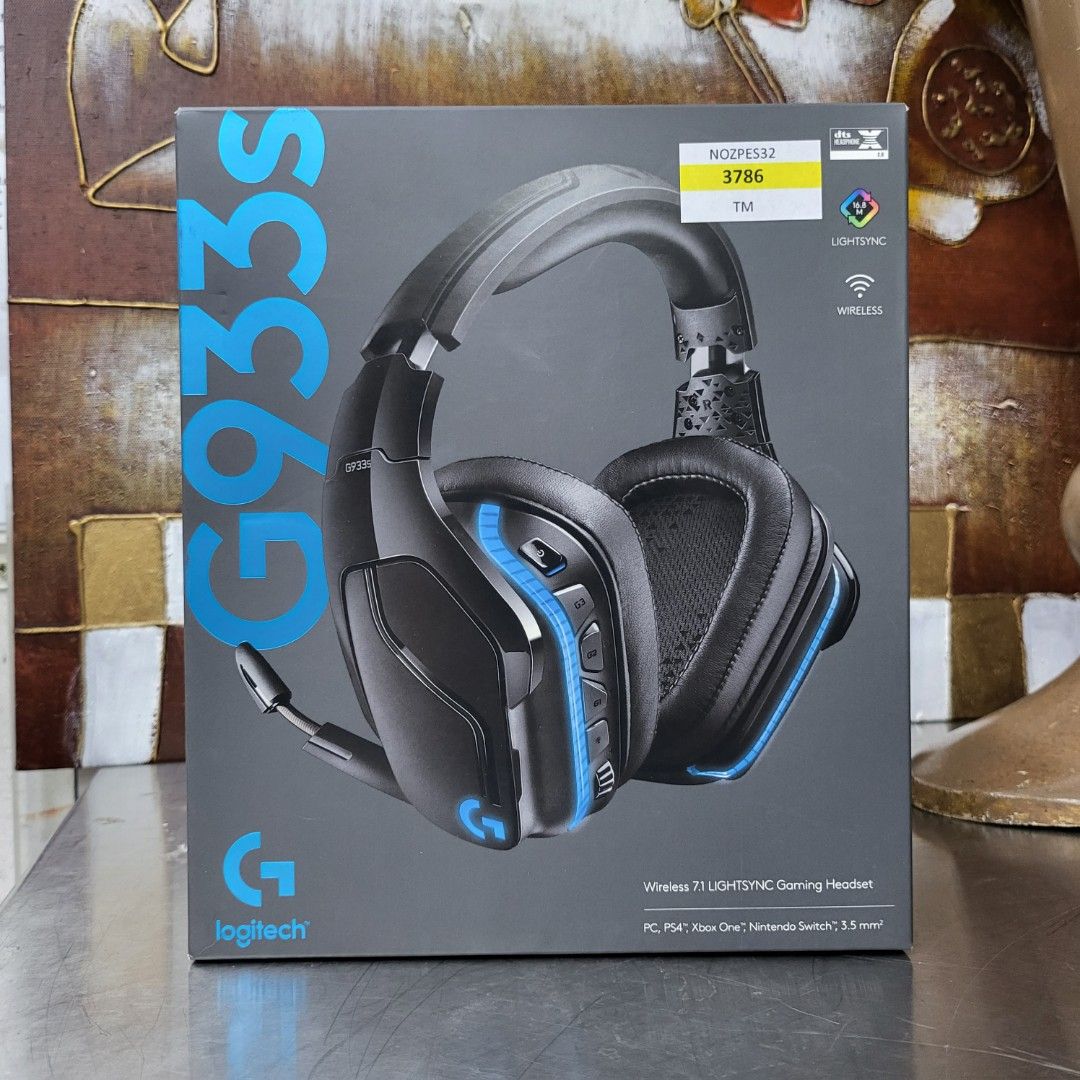 LOGITECH G933s 7.1 Surround Wireless Gaming Headset Audio Headphones Headsets on Carousell