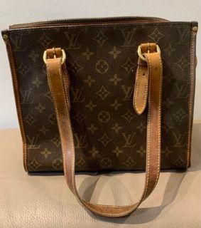 Shop Louis Vuitton 2023 SS Monogram Casual Style A4 2WAY 3WAY Bi-color  Plain Leather (CABAS ONTHEGO MM, M46286, M21575) by Mikrie