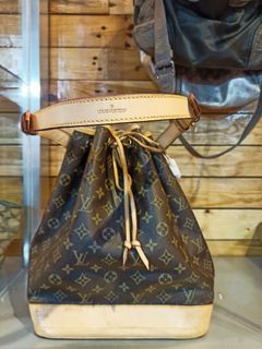 Louis Vuitton Noe NM Handbag Bicolor Monogram Empreinte Leather