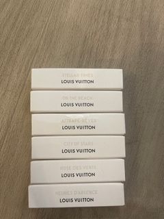 Louis Vuitton, Other, Louis Vuitton Perfume Parfum Travel 2ml Ombr Nomad  X2 And Orage X2 4pc Total