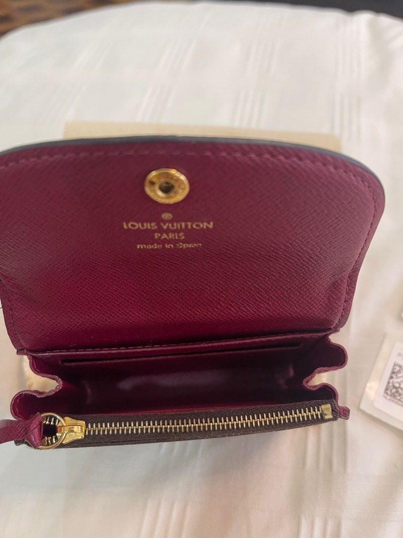 Louis Vuitton Rosalie Preloved - Remove Hotstamp and fade out defect on the  button 