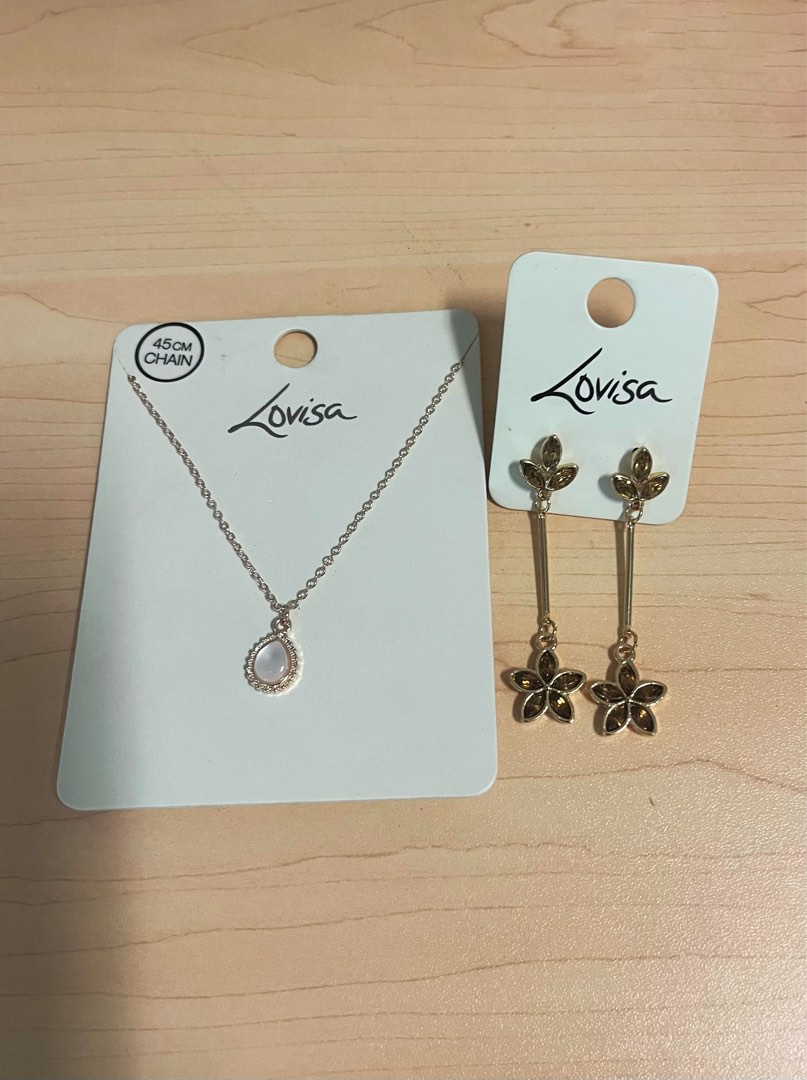 Lovisa Necklace & Earrings, Women's Fashion, Jewelry & Organisers