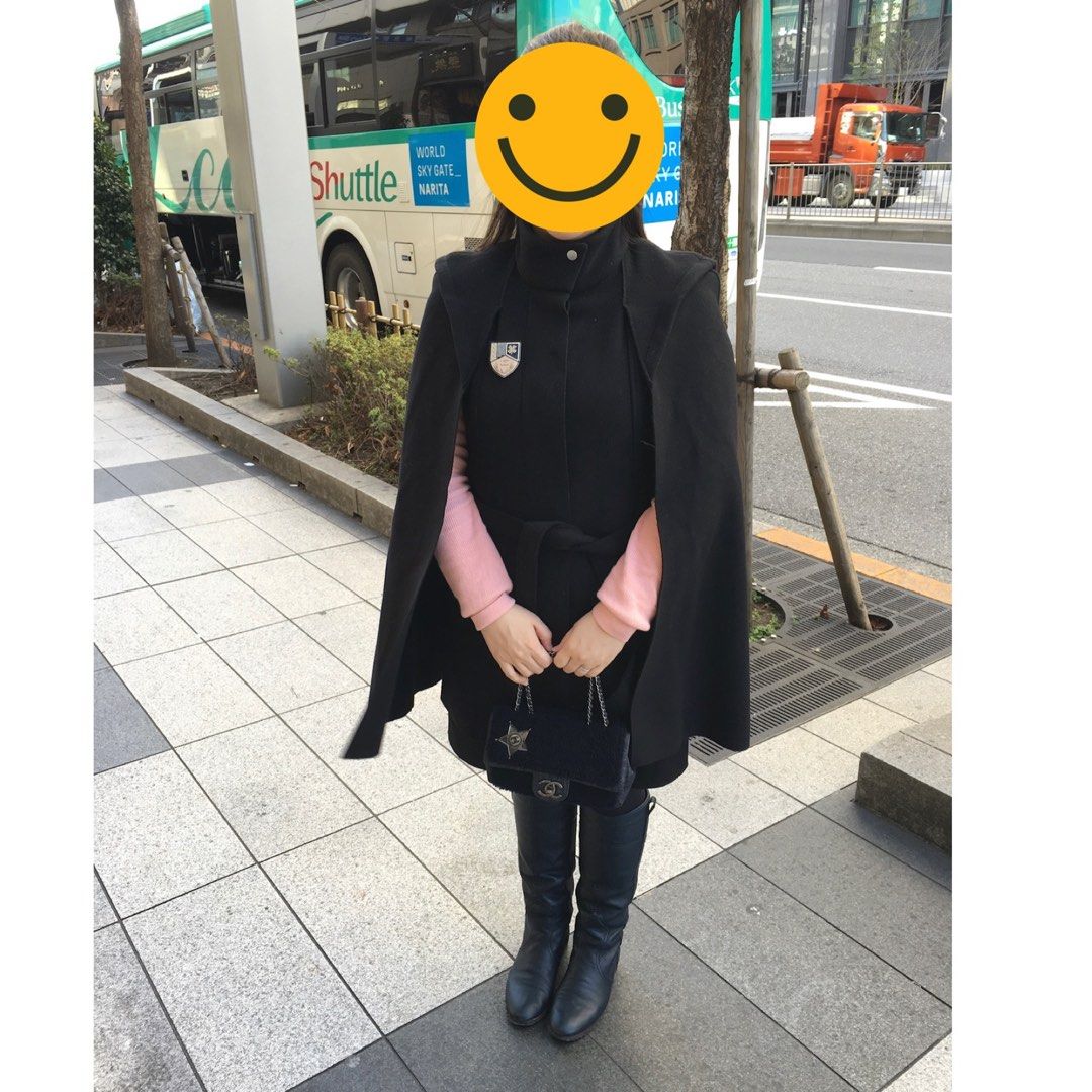 Maje Winter Cape Coat size 40 Women s Fashion Coats Jackets and Outerwear on Carousell