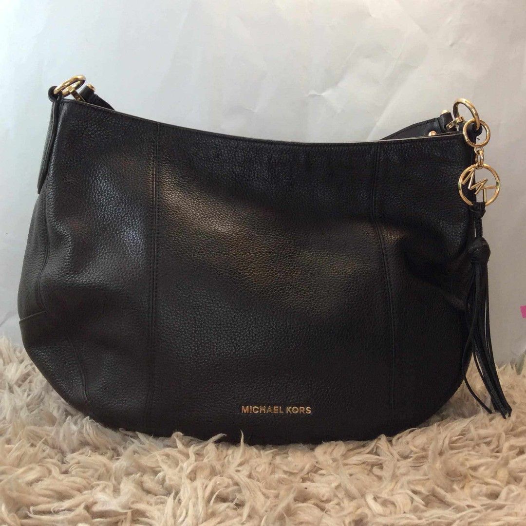 Authentic Michael Kors Black Bag, Luxury, Bags & Wallets on Carousell