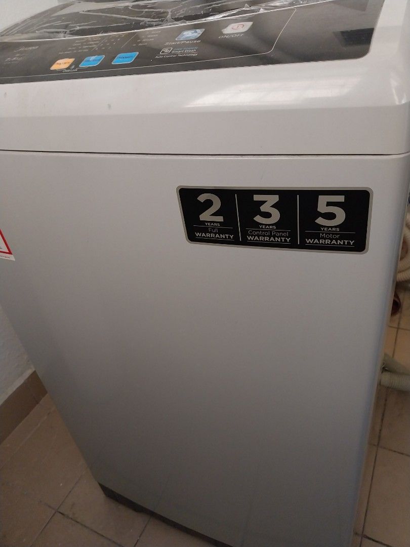 Midea 7.5 Kg washing machine, TV & Home Appliances, Washing Machines