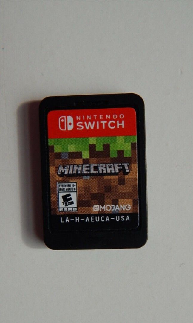 Nintendo switch 2025 minecraft game card