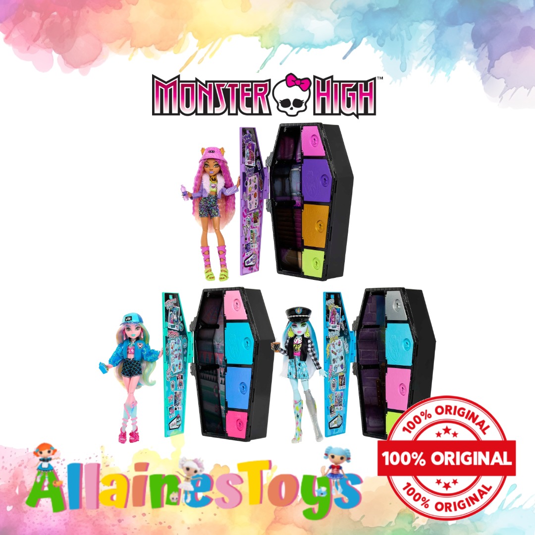 Monster High Skulltimate Secrets Dolls Series 1, Hobbies & Toys, Toys ...