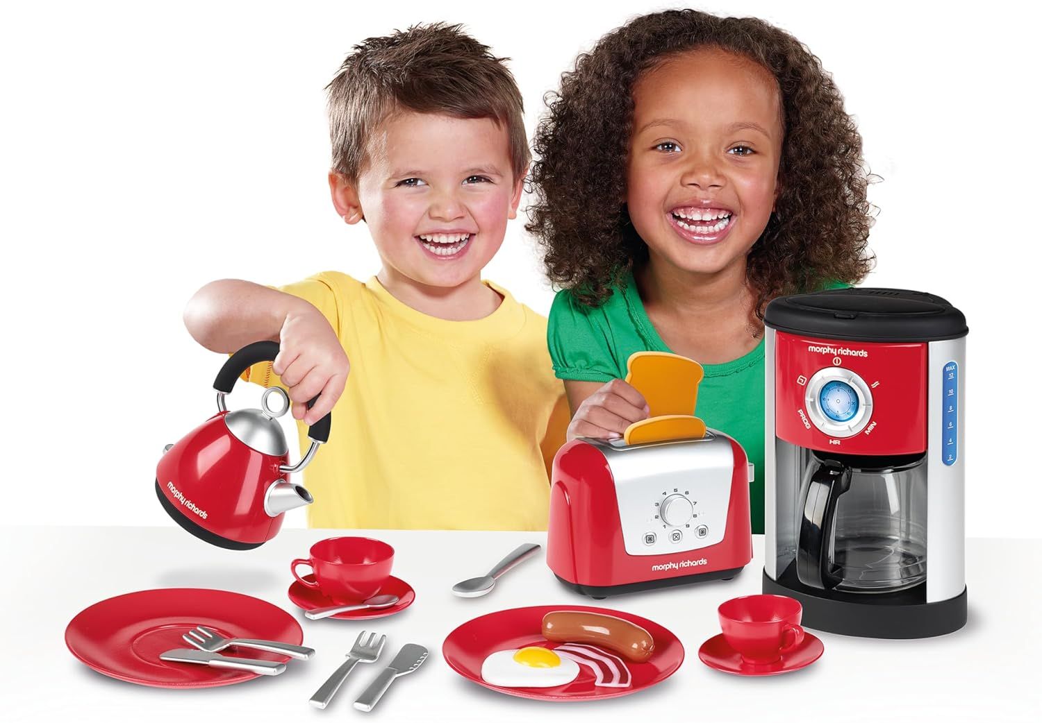 Morphy Richards Kitchen Set Toy Kettle, Toaster and Coffee Machine (1