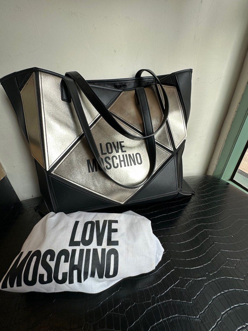 Moschino discount geometric bag