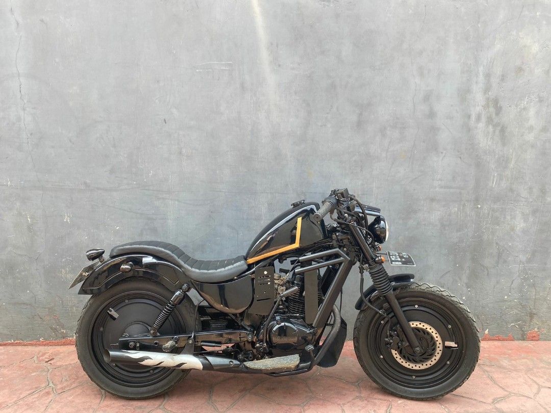 Motor custom bobber Motor di Carousell