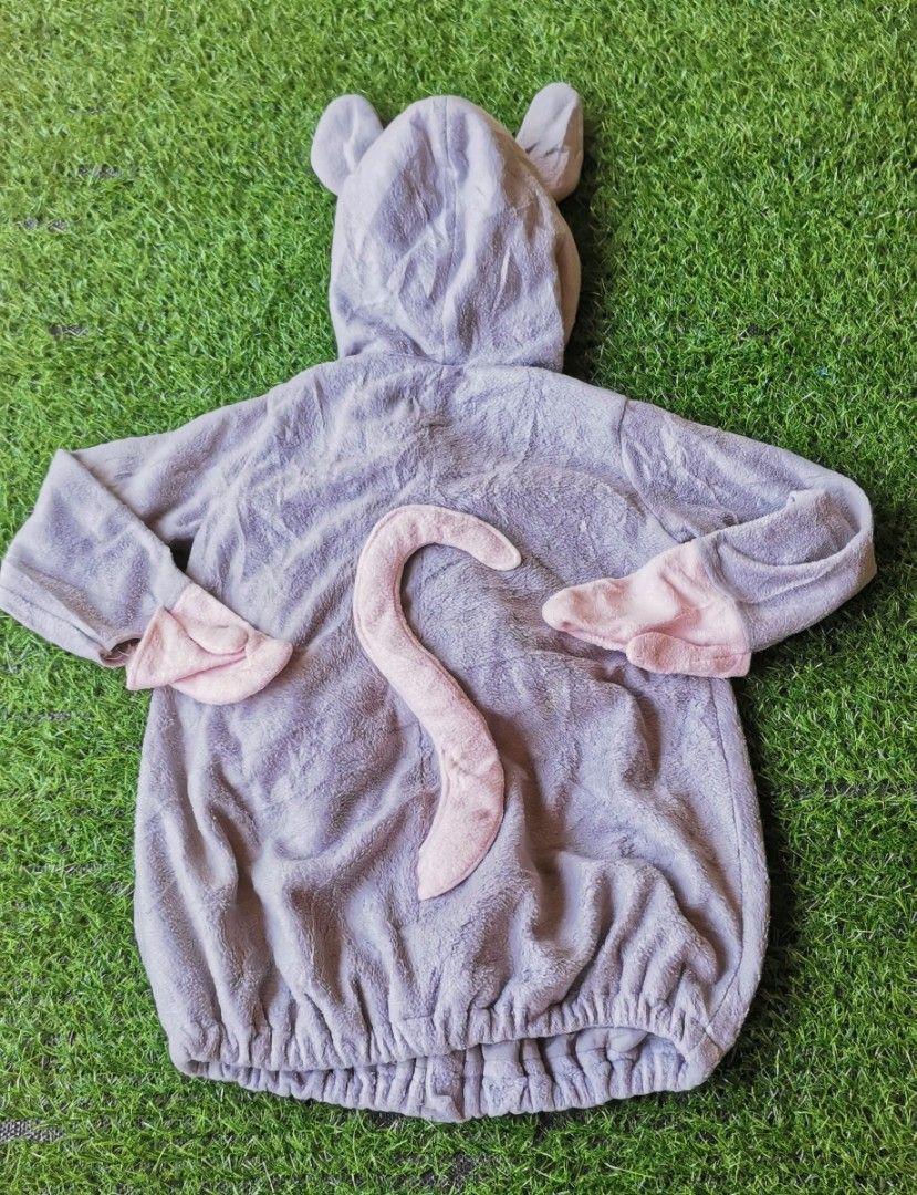 Mouse / Rat Costume, Babies & Kids, Babies & Kids Fashion on Carousell
