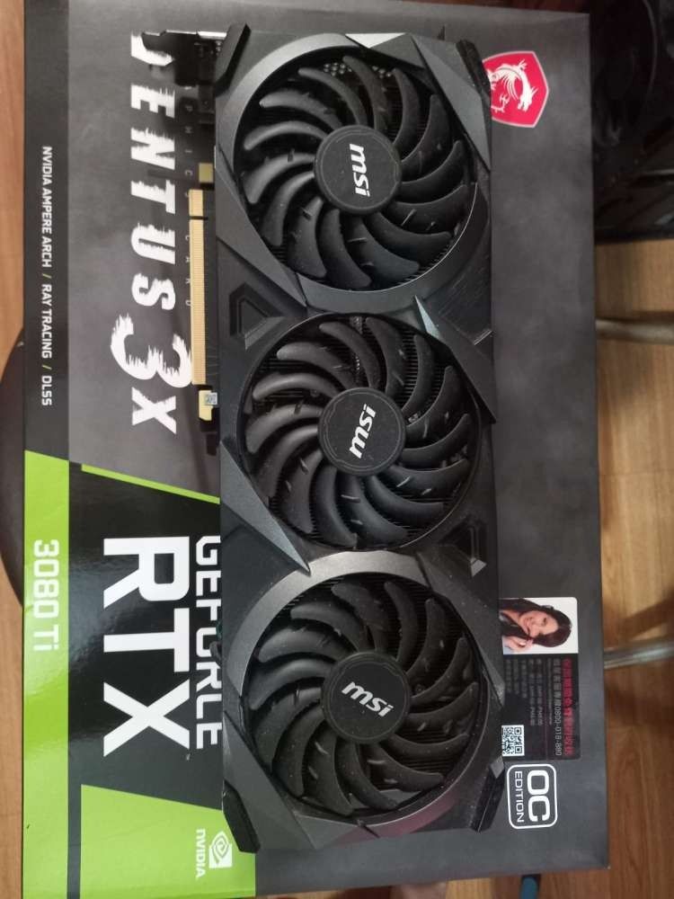 MSI GeForce RTX™ 3080 Ti VENTUS 3X 12G OC, 電腦＆科技, 電腦周邊及