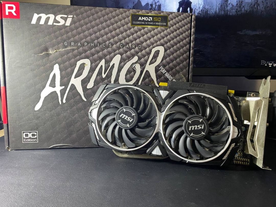 MSI Radeon RX 570 ARMOR 4G OC, Computers & Tech, Parts ...