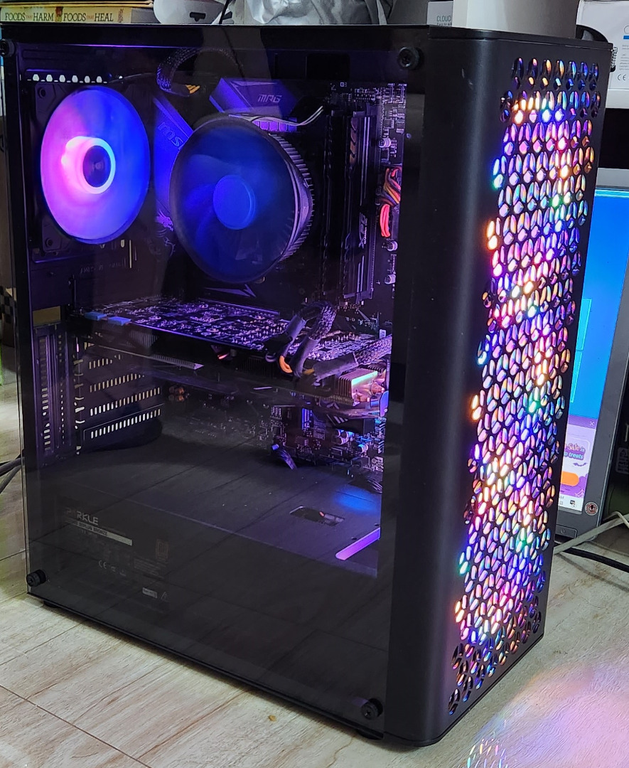 MSI Z490 Gaming Edge Wifi mobo with Intel Core I3 10100 processor ...