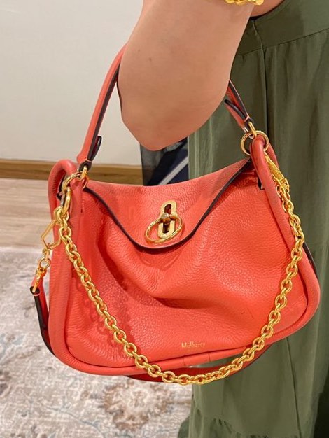 Coral mulberry sale bag