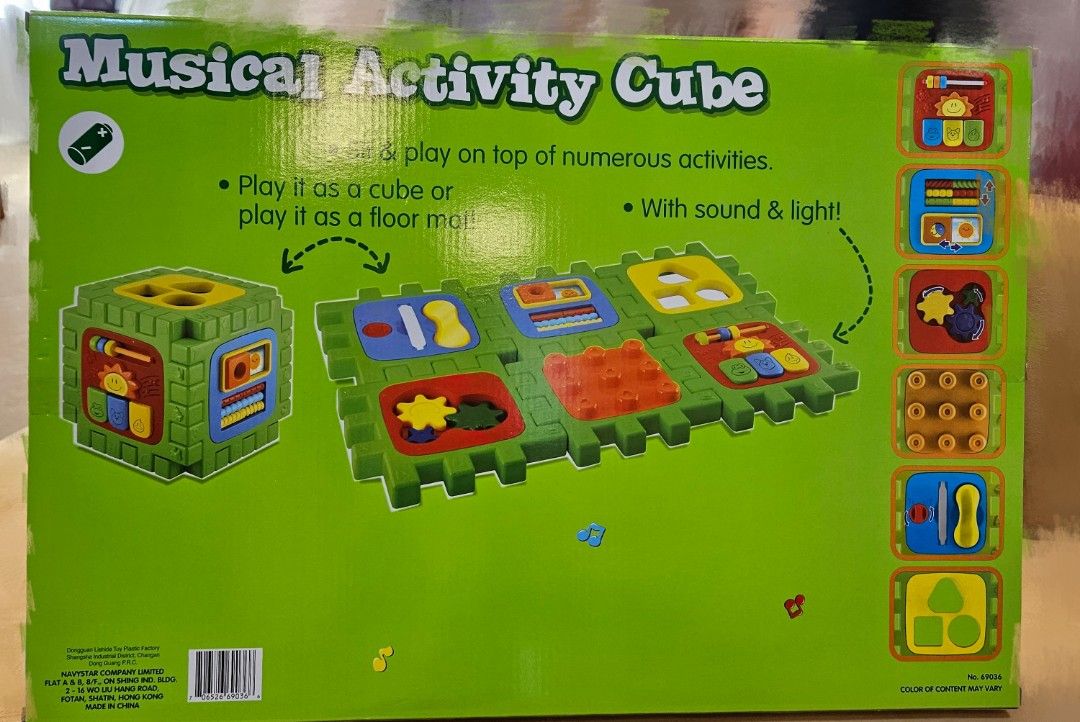 Muscial activity cube Carousell