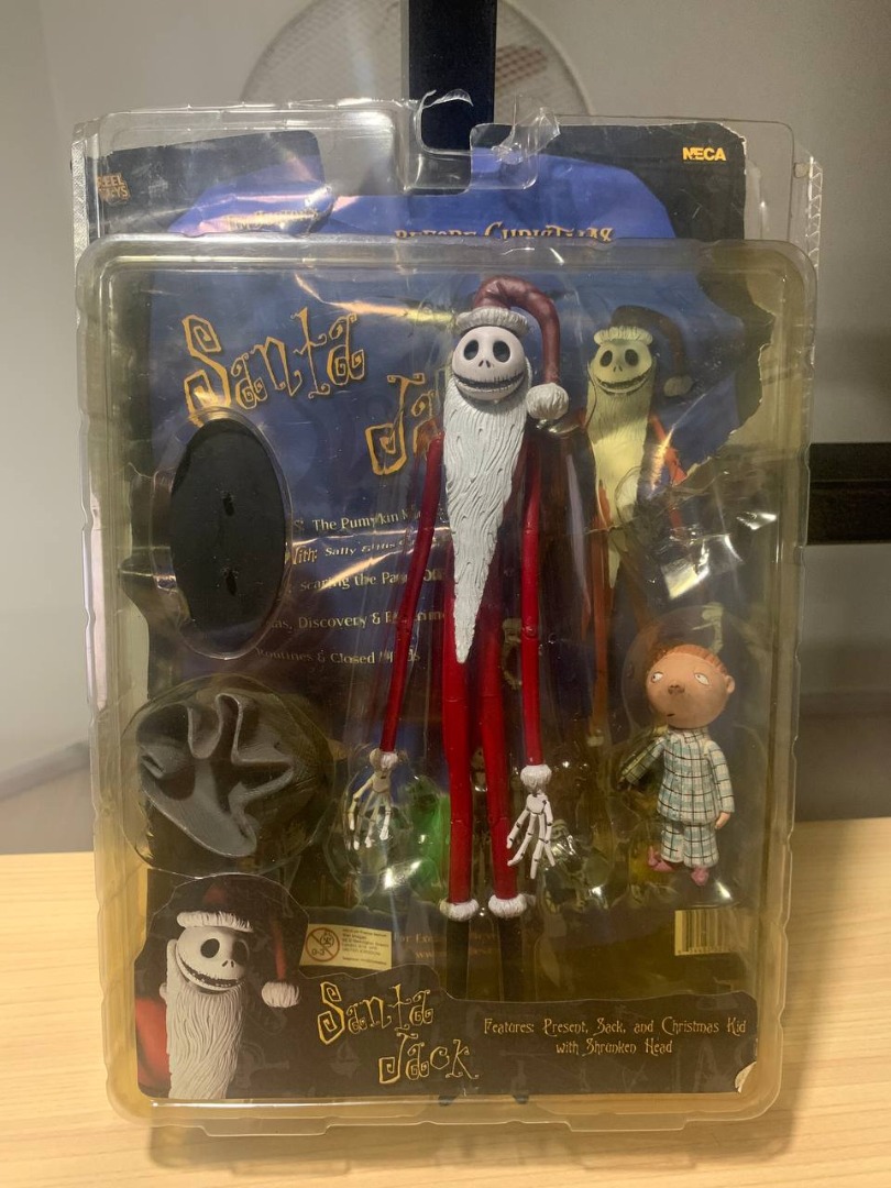 NECA Nightmare Before Christmas Series 2 Santa Jack, Hobbies & Toys ...