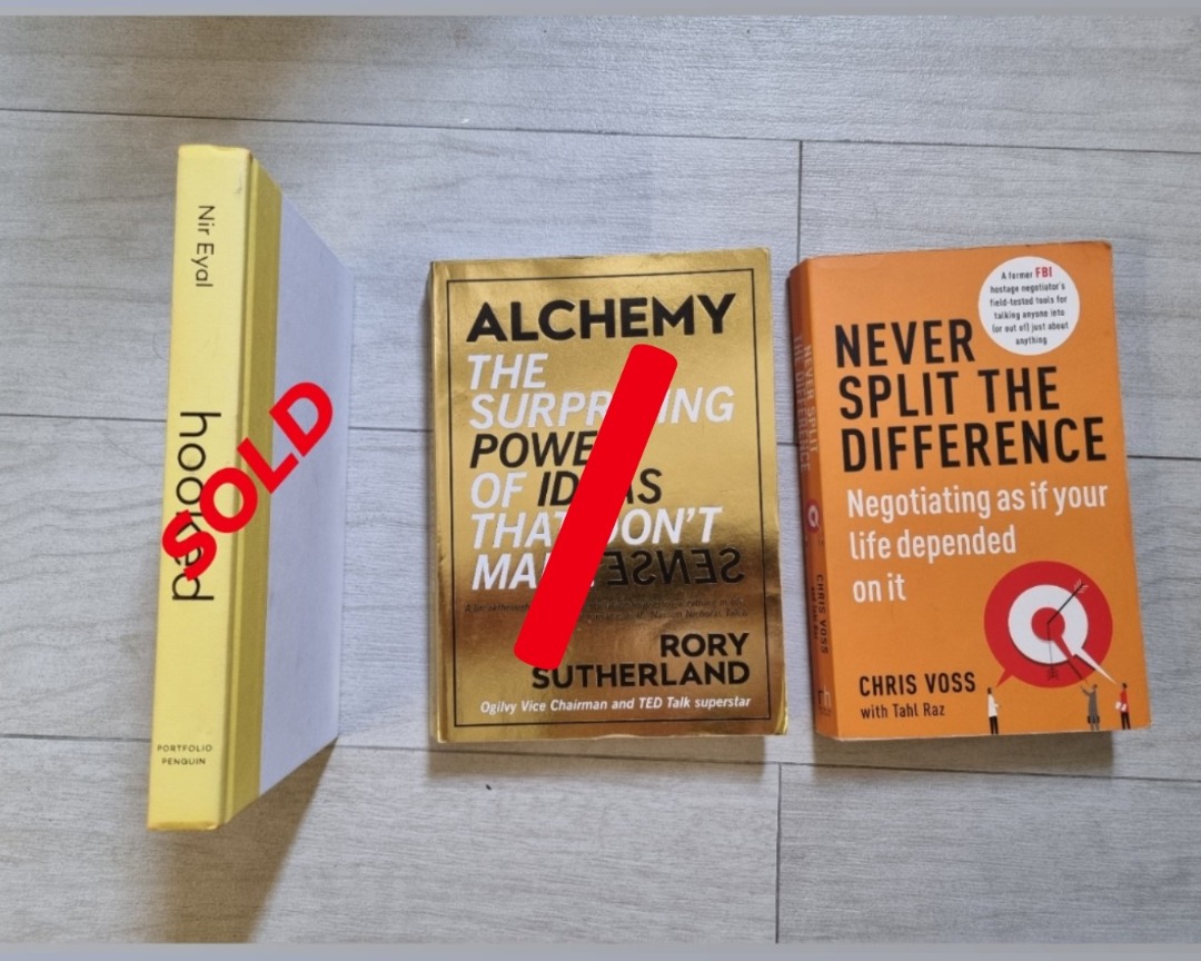 Never Split the Difference **Any 3 books for 18**, Hobbies & Toys ...