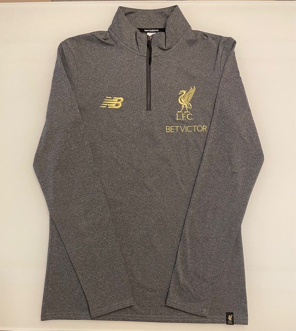 New balance liverpool half zip discount