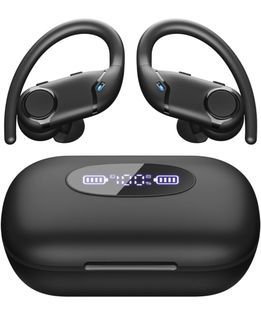 New Wireless Earbuds Bluetooth Headphones 80Hrs Playback Ear Buds with Wireless Charging Case & Dual