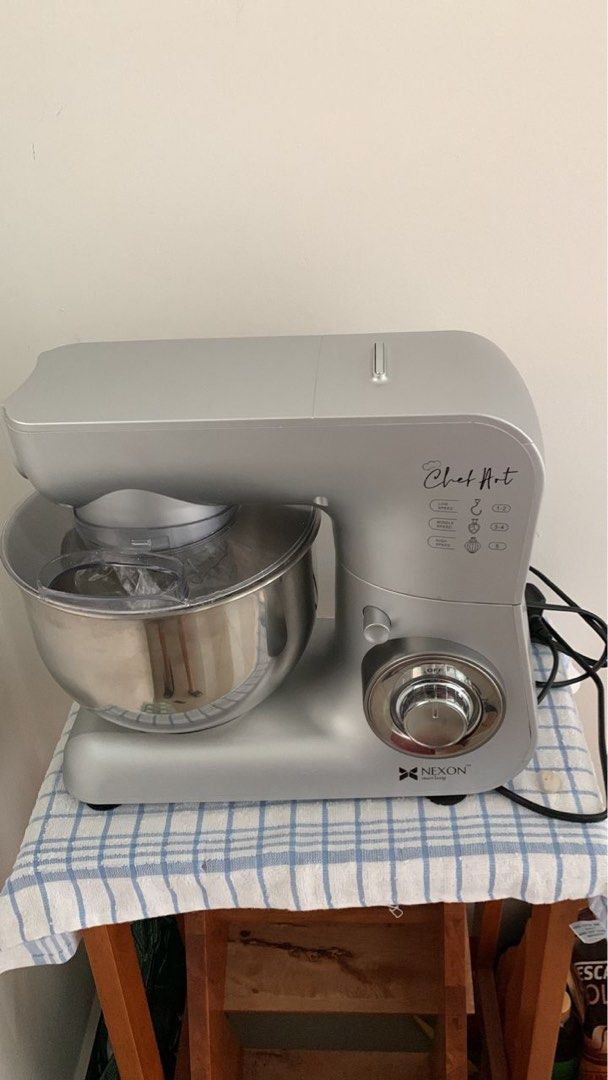 [NEXON] Silver Stand Mixer 4.0L with Rotatable SUS 304 Grade Stainless