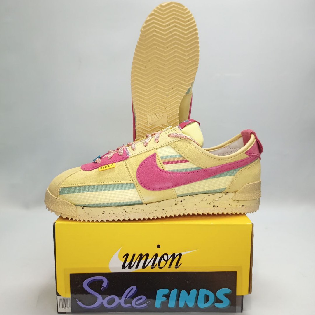 Pink and cheap yellow cortez