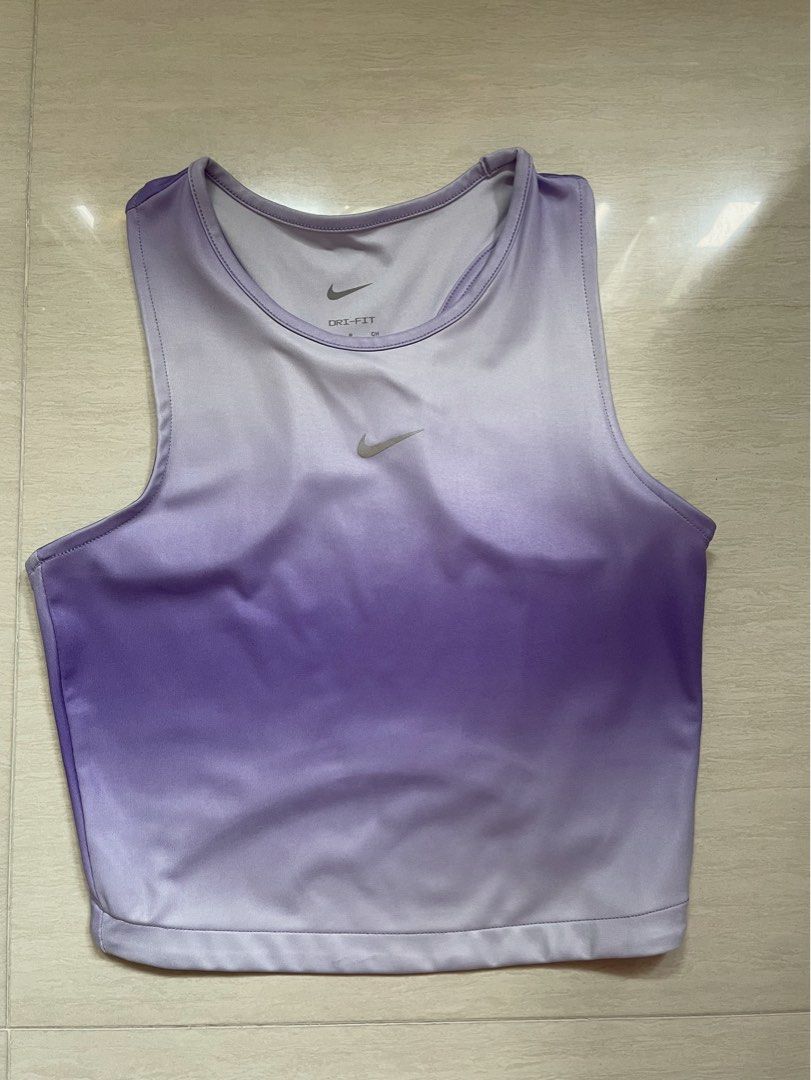 Nike Purple Crop Top