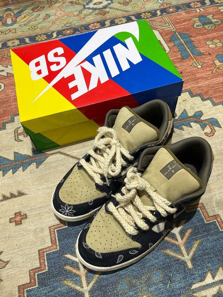 nike sb travis scott on feet