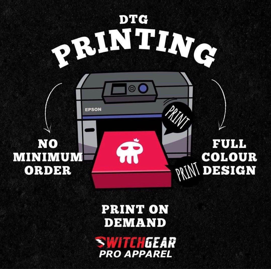 No minimum screen printing hot sale