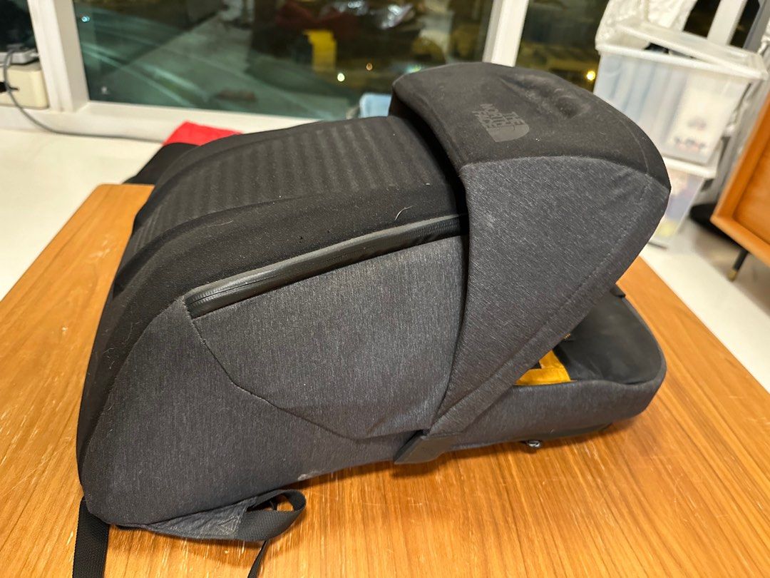North face backpack hard shell hot sale