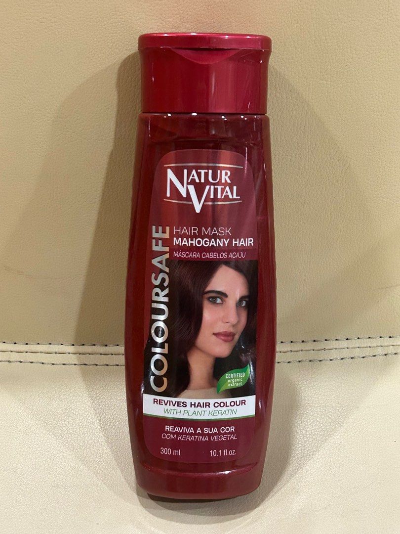 NV NaturVital Hair Colour Mask Red, Beauty & Personal Care, Hair on